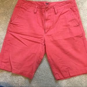 Men’s Faded Red Shorts